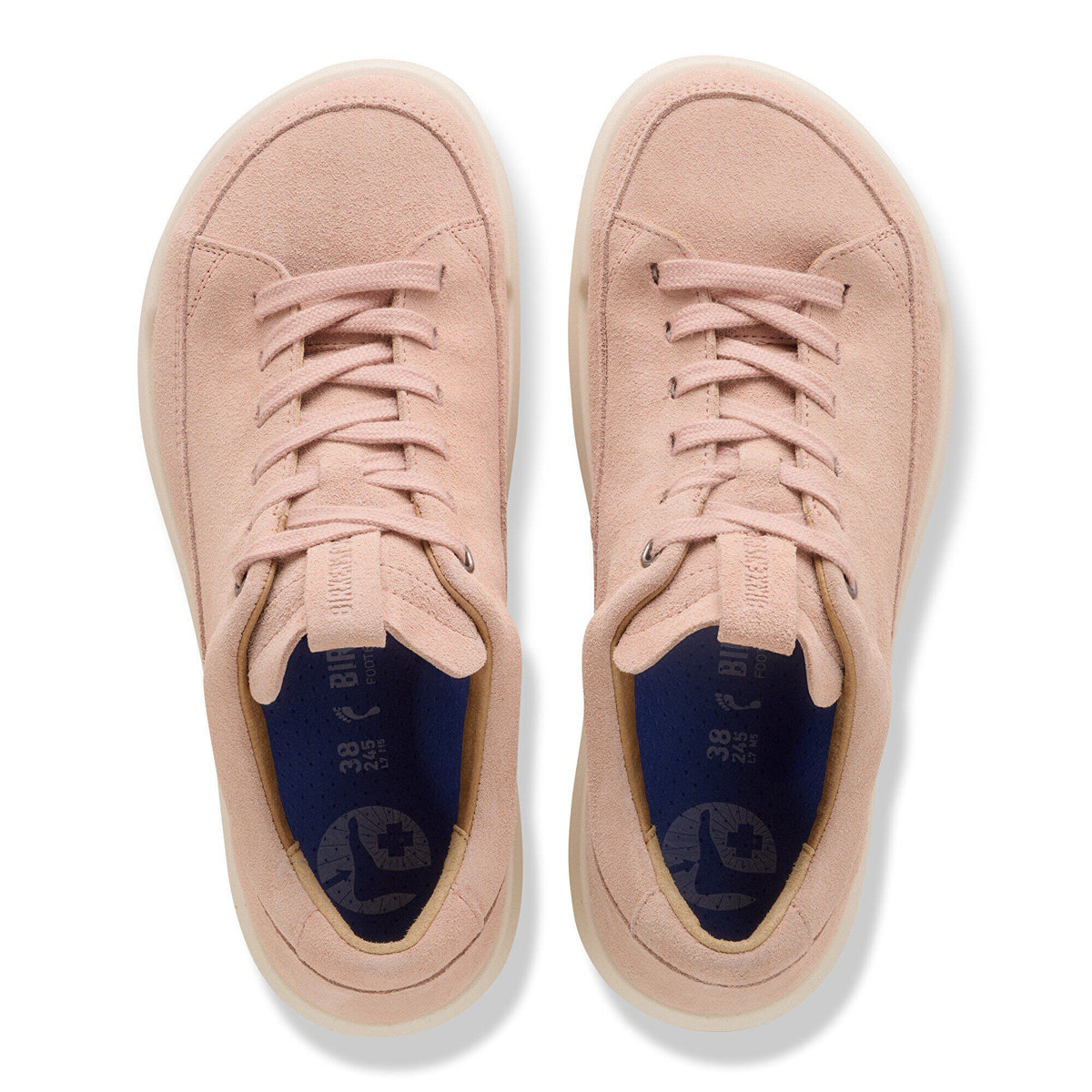 Melbourne Suede Leather in Color Light Rose | Birkenstock
