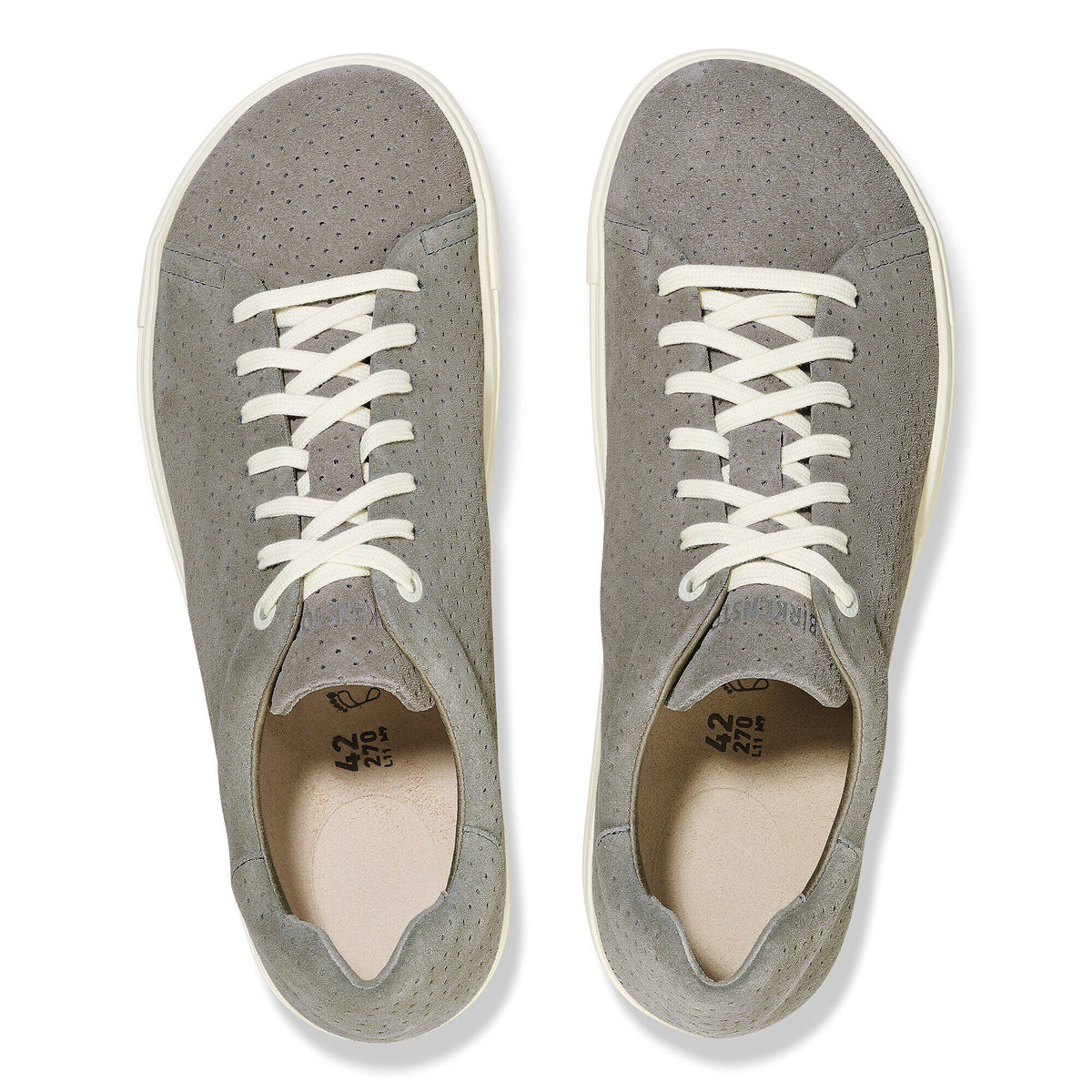 Bend Low Suede Embossed in Color Dotted Stone Coin | Birkenstock
