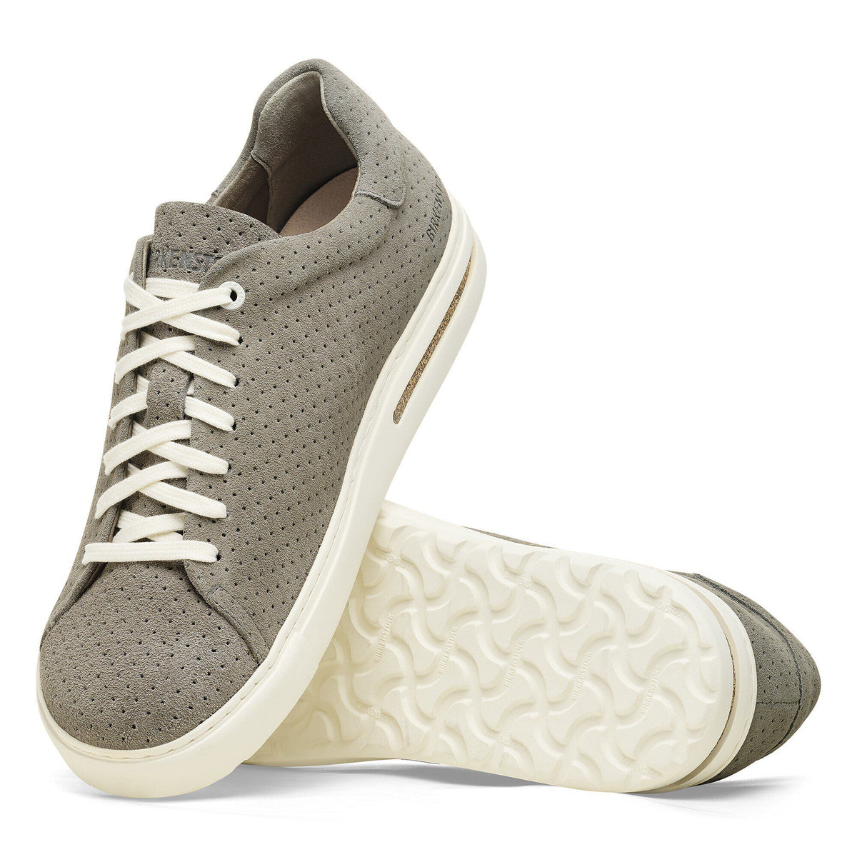 Bend Low Suede Embossed in Color Dotted Stone Coin | Birkenstock