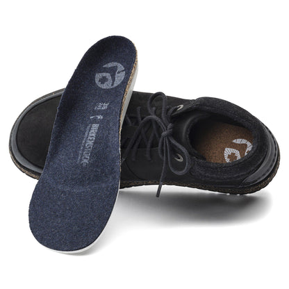 Honnef High Nubuck Leather in Color Black | Birkenstock
