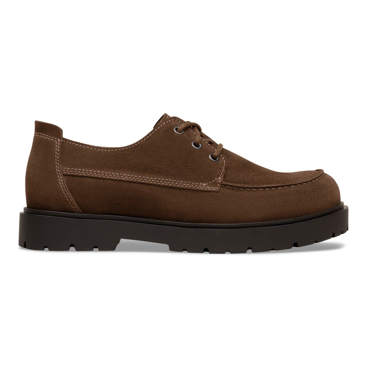 Highwood Moc Lace Suede Leather in Color Carafe | Birkenstock
