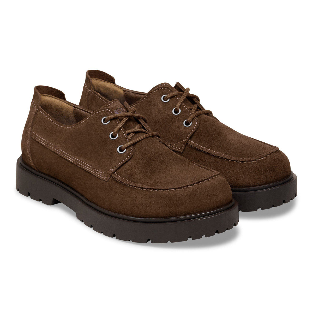 Highwood Moc Lace Suede Leather in Color Carafe | Birkenstock