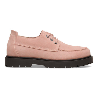 Highwood Moc Lace Suede Leather in Color Pink Clay | Birkenstock