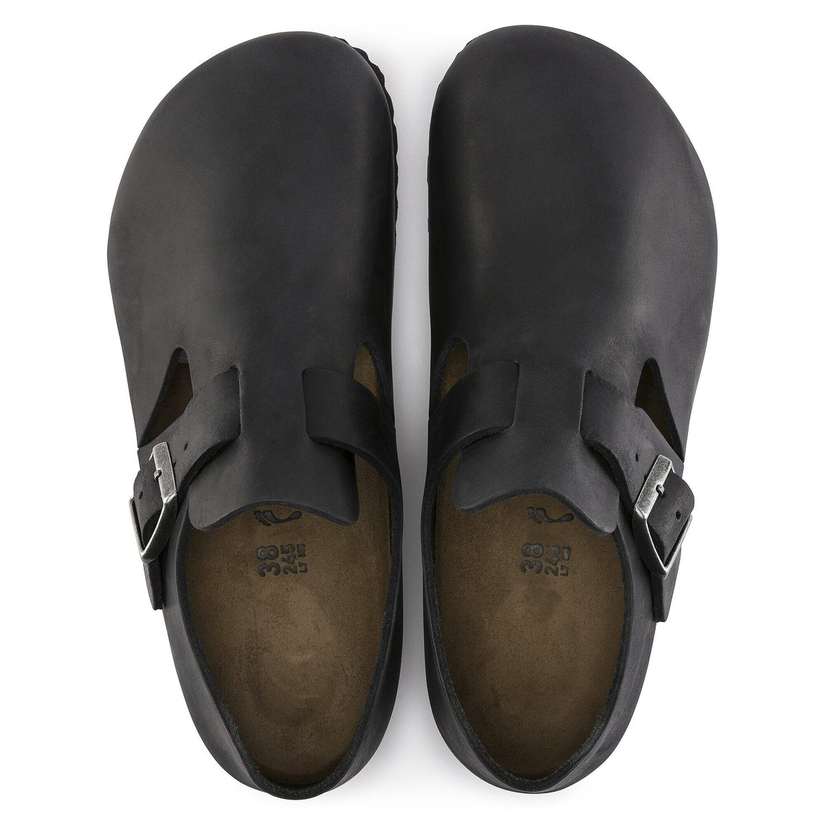 London Oiled Leather in Color Black | Birkenstock