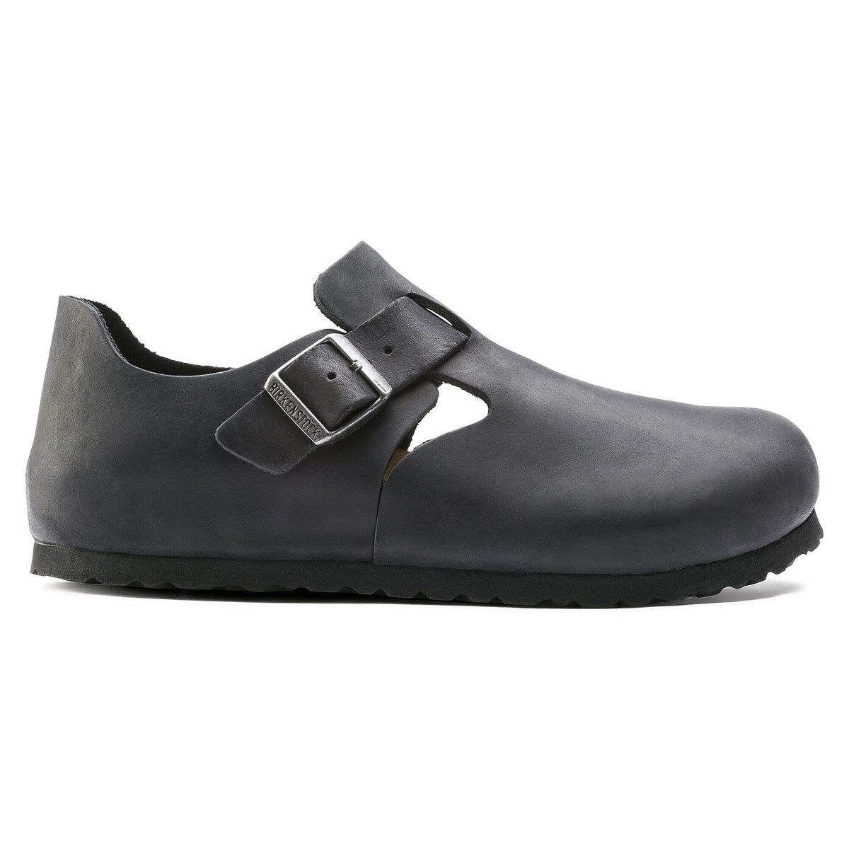 London Oiled Leather in Color Black | Birkenstock