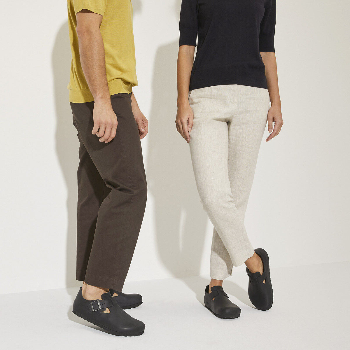 London Oiled Leather in Color Black | Birkenstock