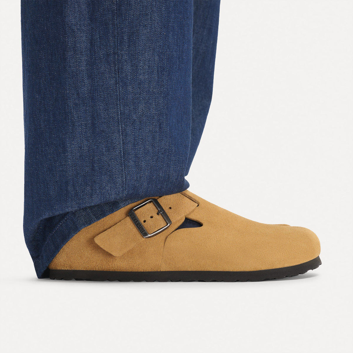 London Suede Leather in Color Cork Brown | Birkenstock