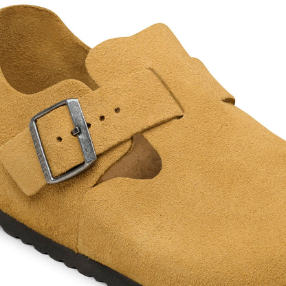 London Suede Leather in Color Cork Brown | Birkenstock