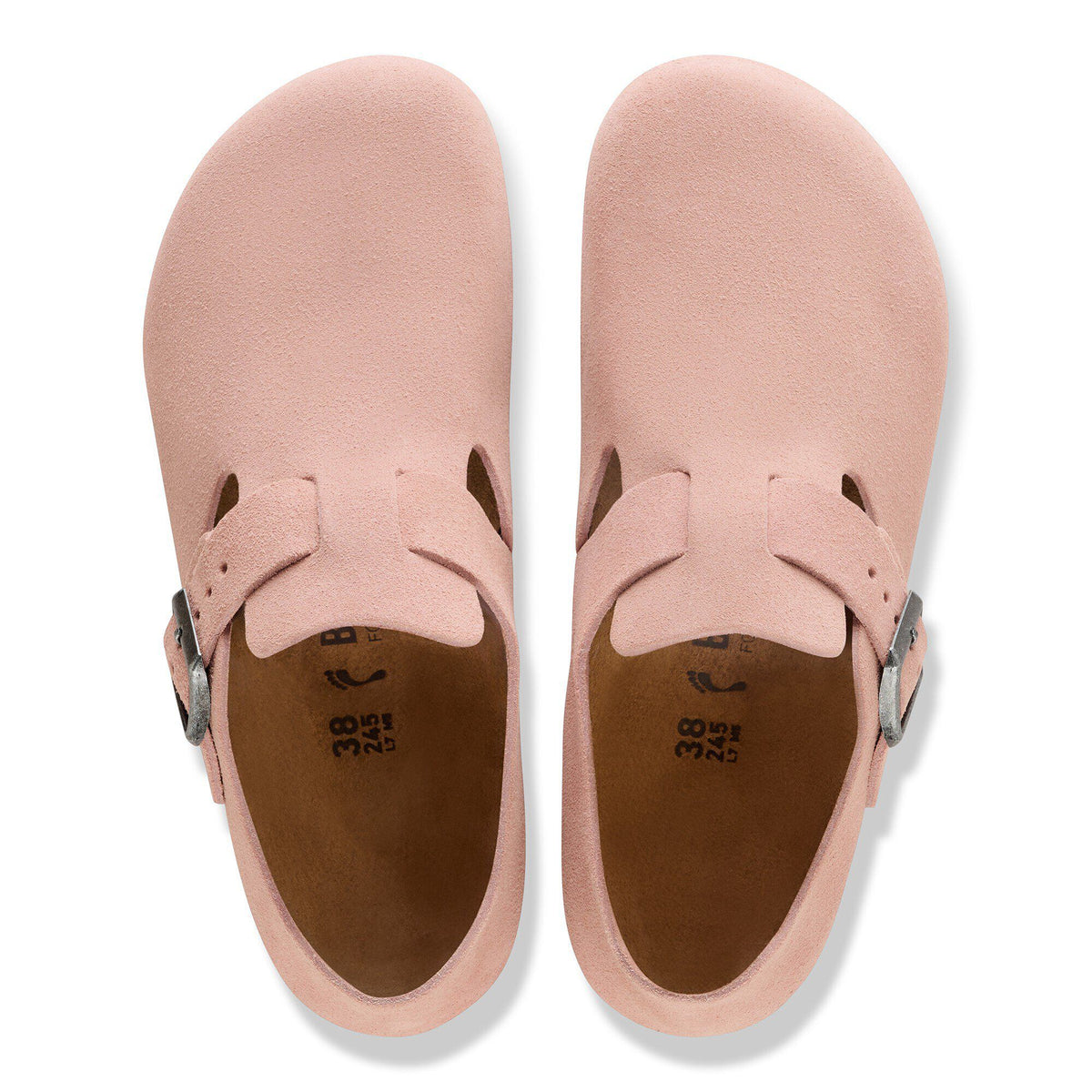 London Suede Leather in Color Pink Clay | Birkenstock