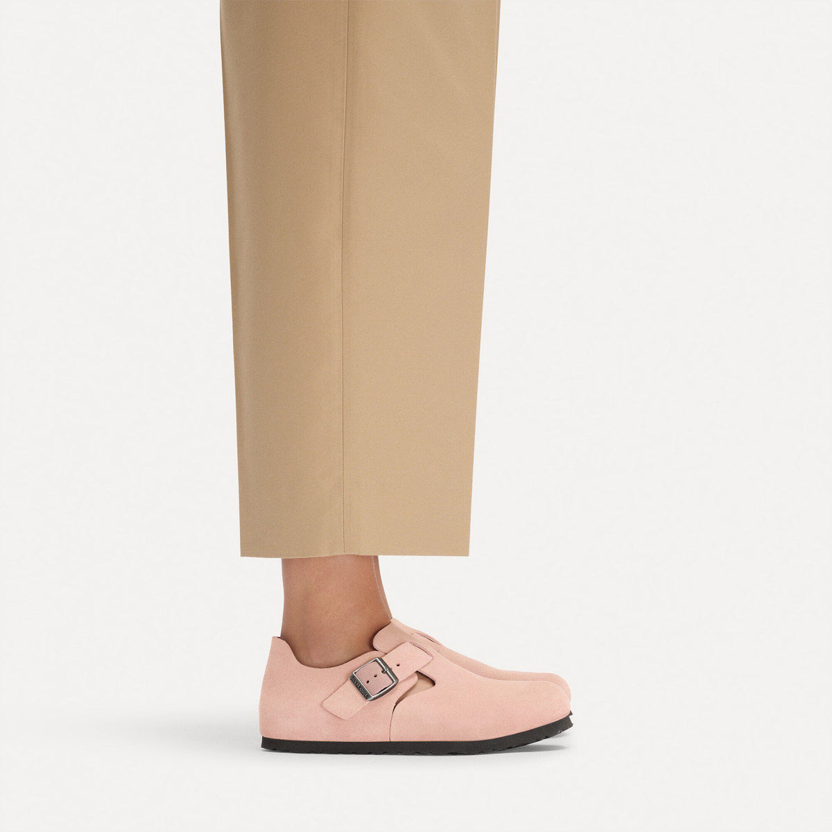 London Suede Leather in Color Pink Clay | Birkenstock
