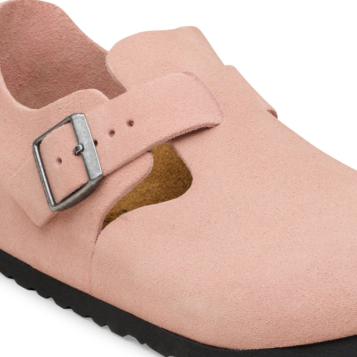 London Suede Leather in Color Pink Clay | Birkenstock