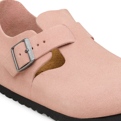 London Suede Leather in Color Pink Clay | Birkenstock