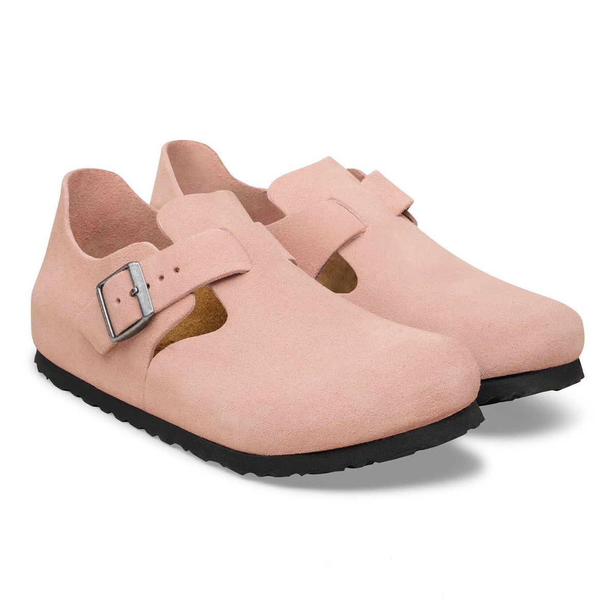 London Suede Leather in Color Pink Clay | Birkenstock