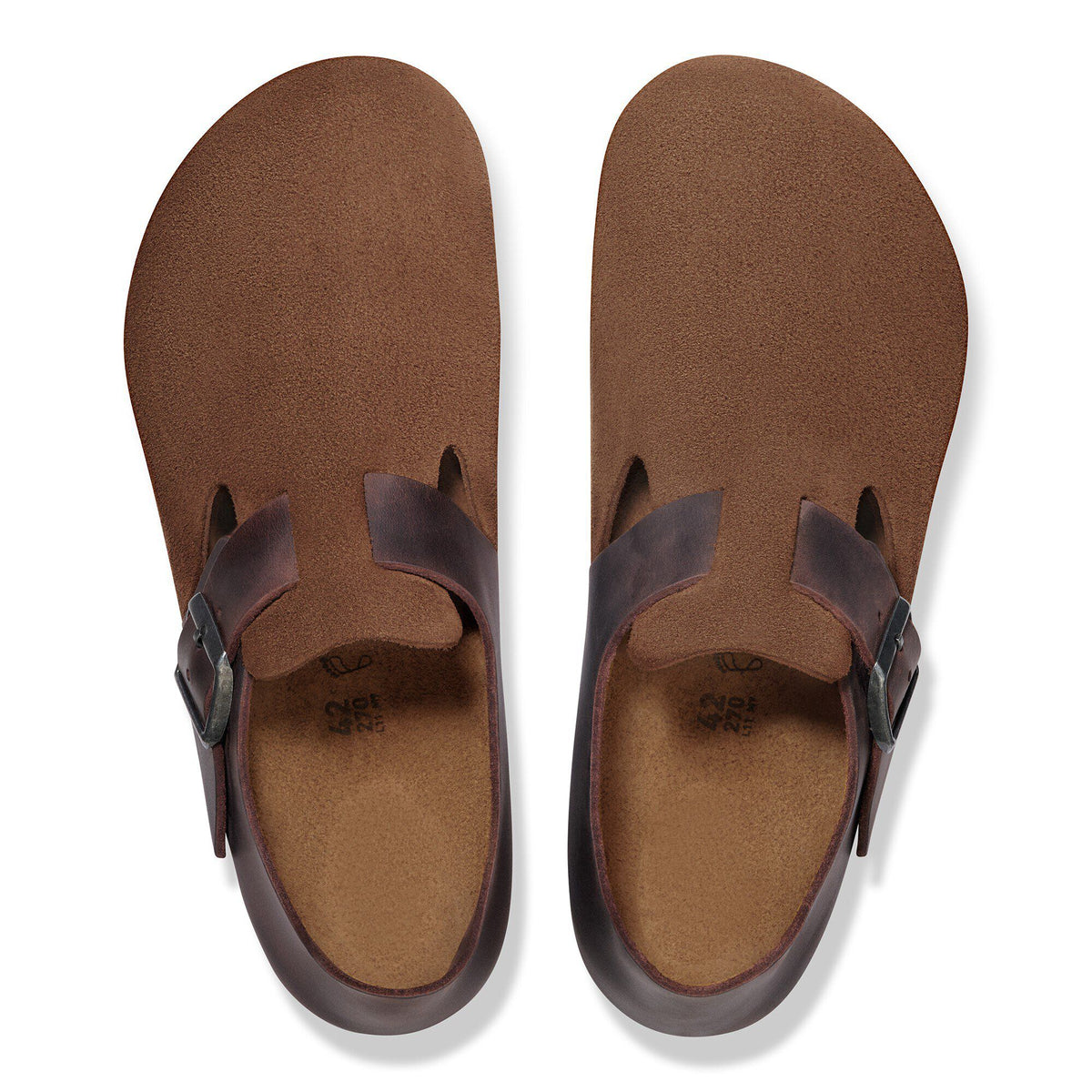 London Mixed Leather in Color Dark Tea | Birkenstock