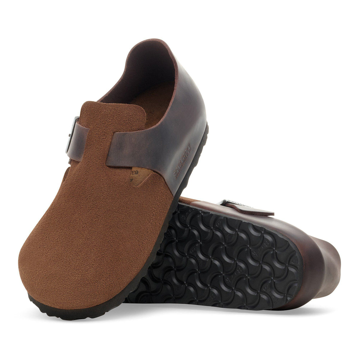 London Mixed Leather in Color Dark Tea | Birkenstock
