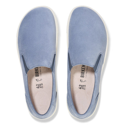 Oswego Suede Leather in Color Elemental Blue | Birkenstock