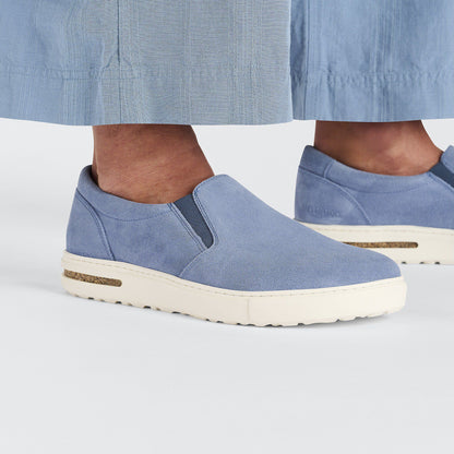 Oswego Suede Leather in Color Elemental Blue | Birkenstock