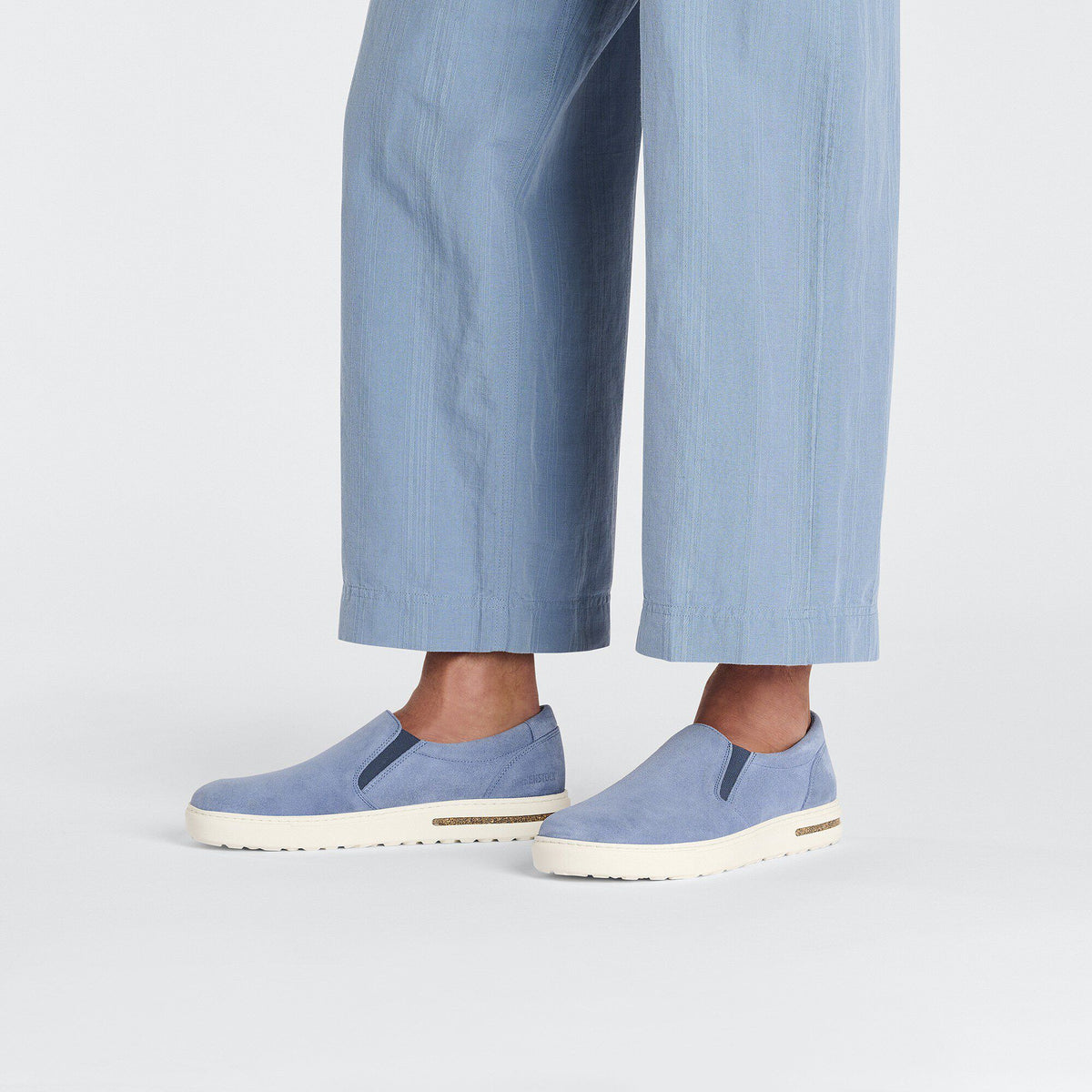 Oswego Suede Leather in Color Elemental Blue | Birkenstock