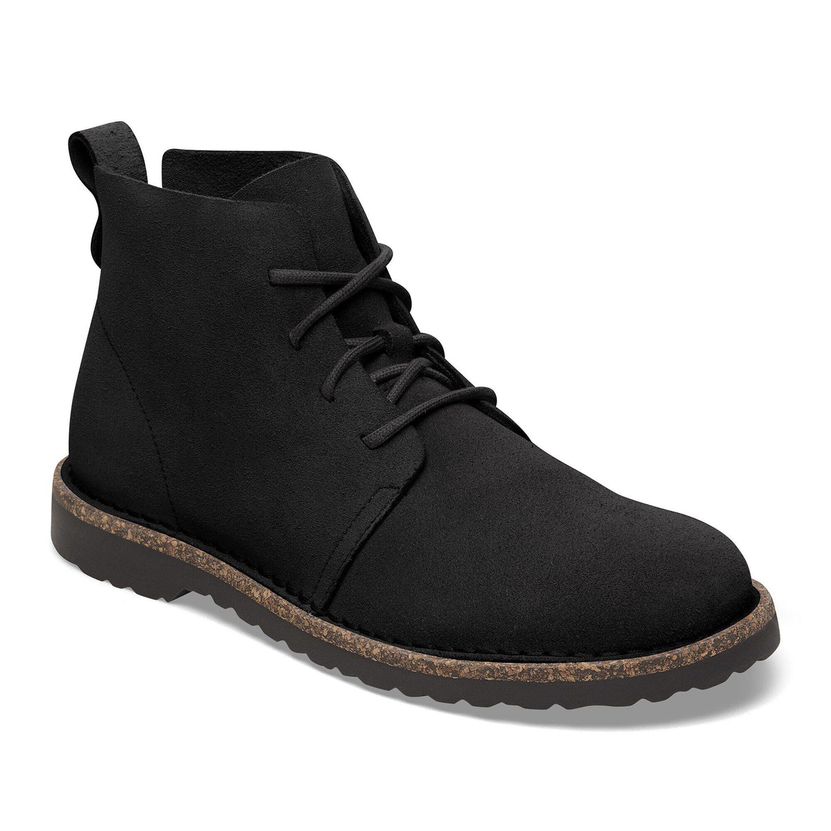 Uppsala Mid Suede Leather in Color Black | Birkenstock