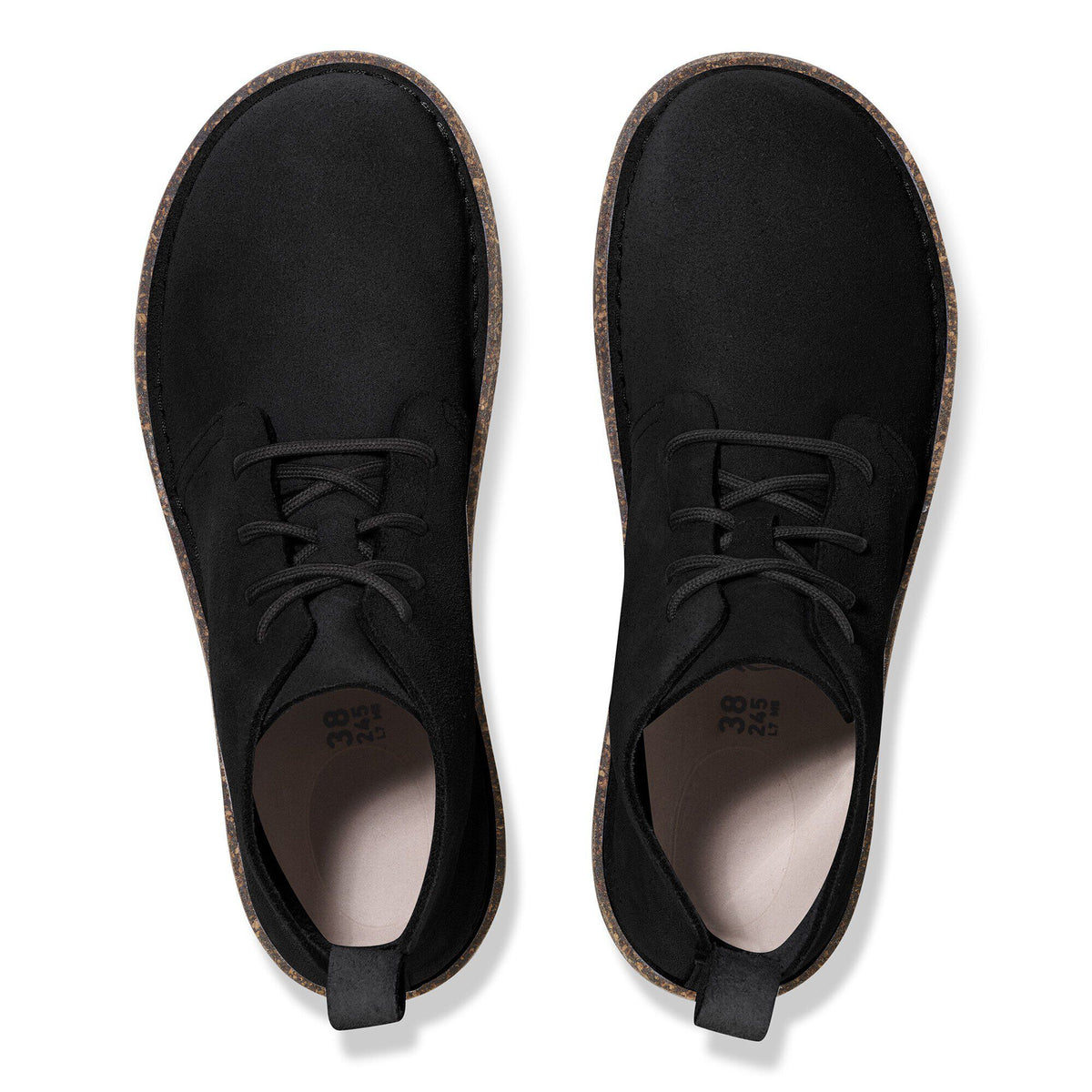 Uppsala Mid Suede Leather in Color Black | Birkenstock