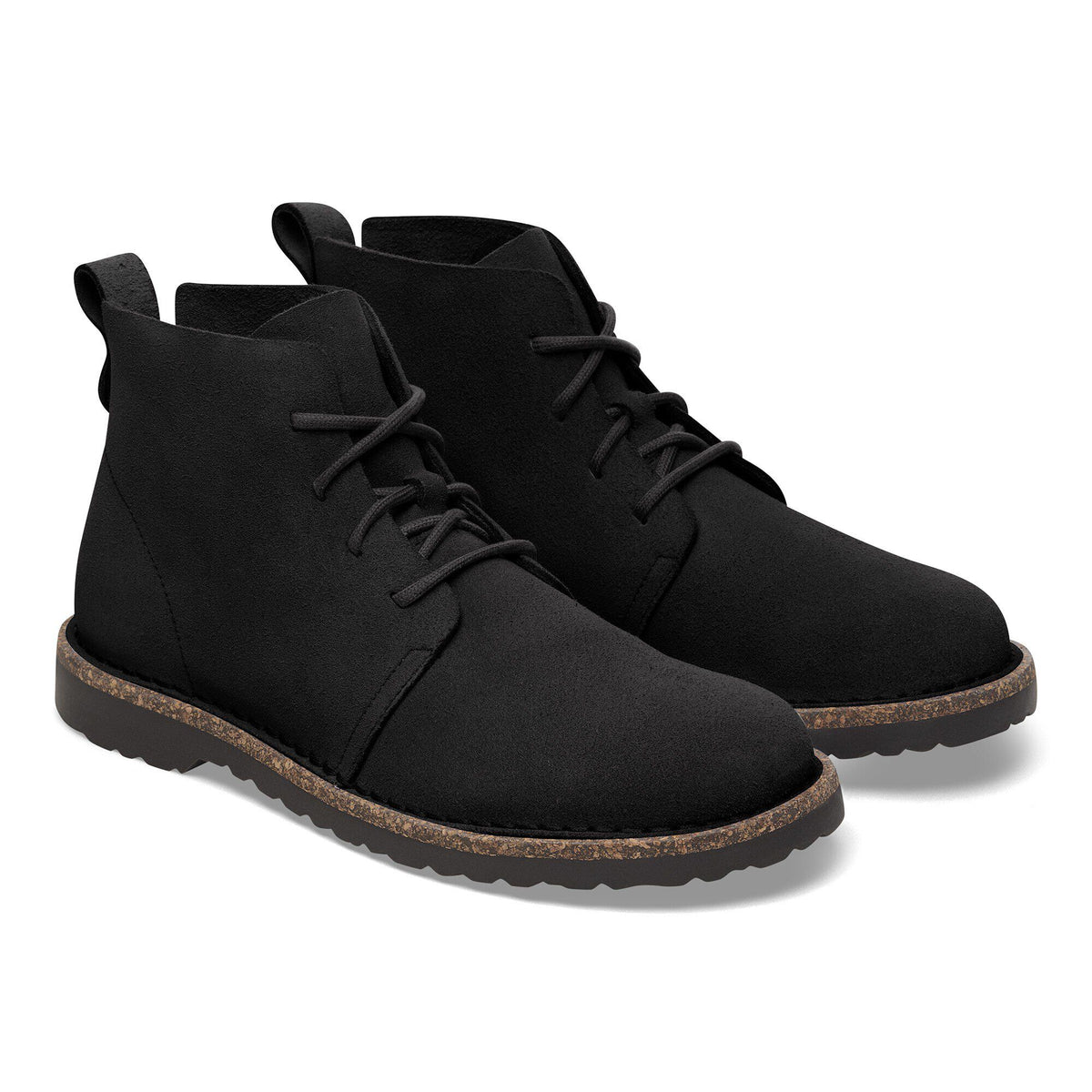 Uppsala Mid Suede Leather in Color Black | Birkenstock