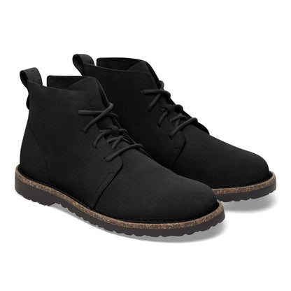 Uppsala Mid Suede Leather in Color Black | Birkenstock