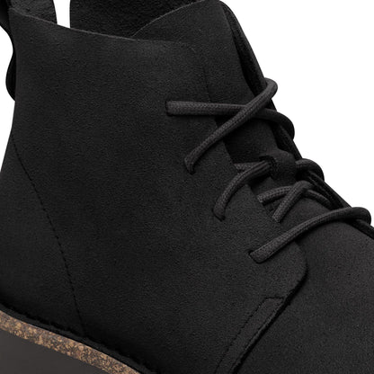 Uppsala Mid Suede Leather in Color Black | Birkenstock