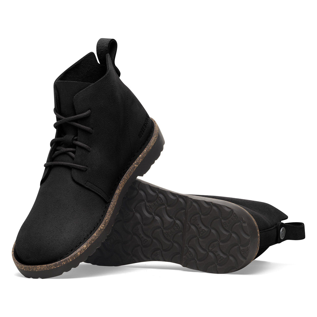 Uppsala Mid Suede Leather in Color Black | Birkenstock