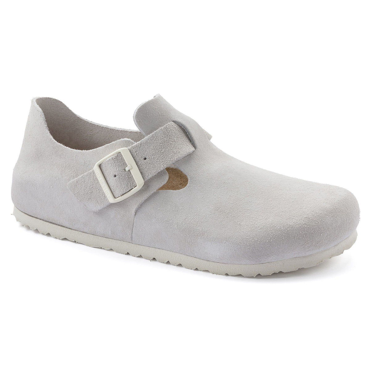 London Suede Leather in Color Antique White | Birkenstock