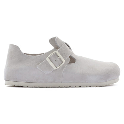 London Suede Leather in Color Antique White | Birkenstock