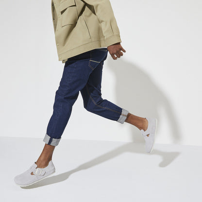 London Suede Leather in Color Antique White | Birkenstock