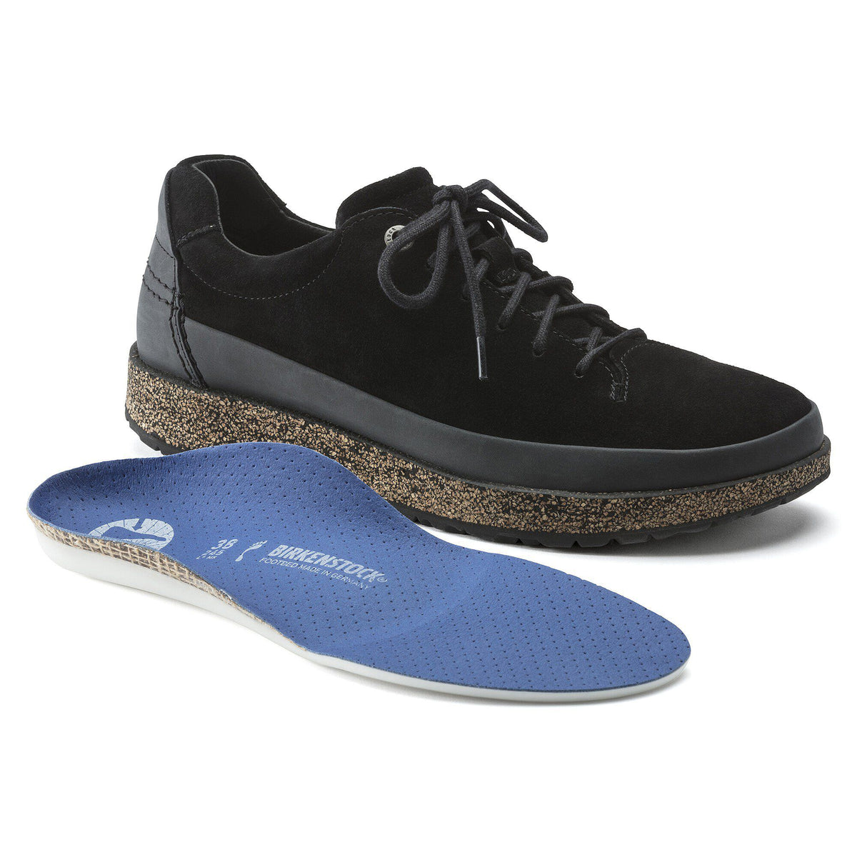 Honnef Low Suede Leather in Color Black | Birkenstock