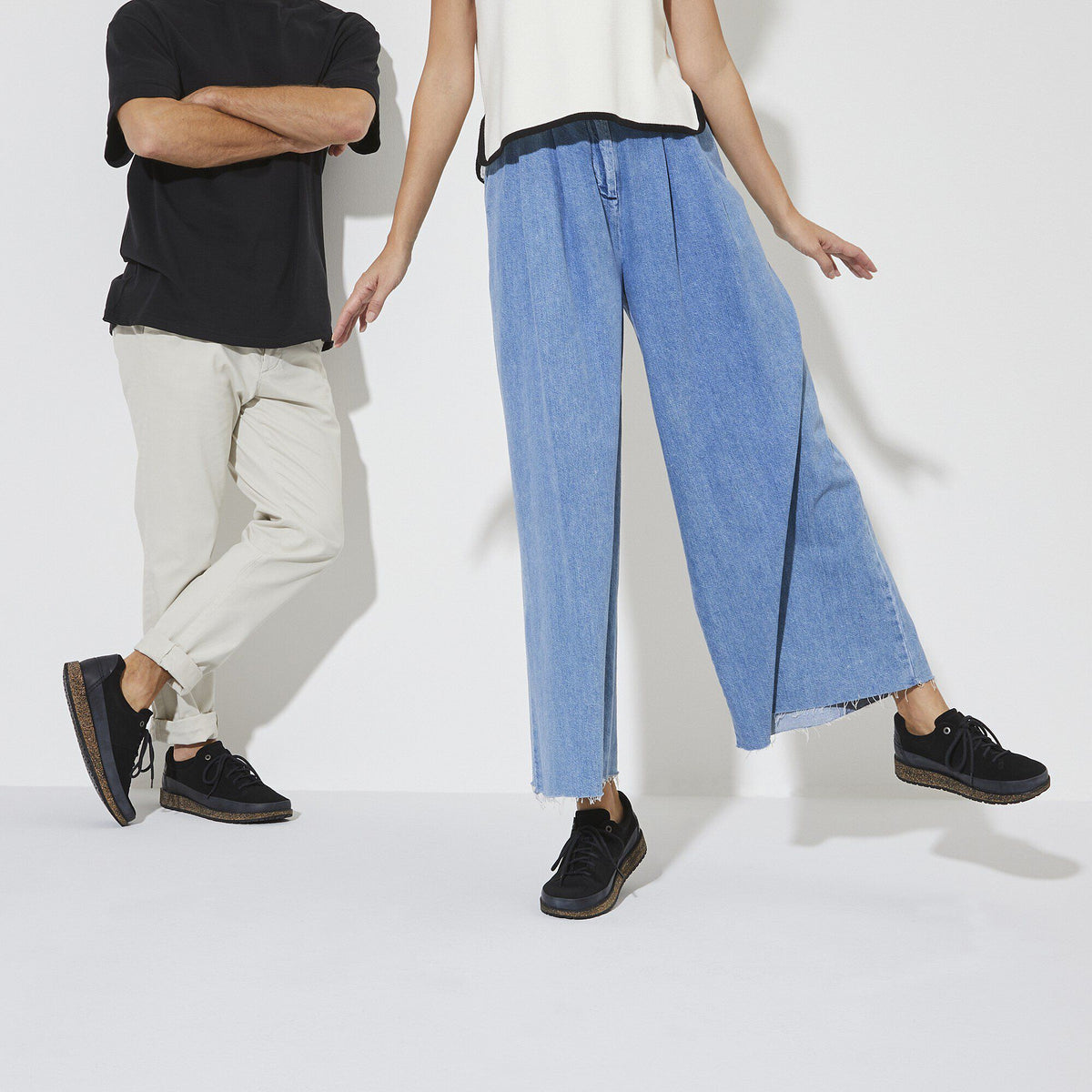 Honnef Low Suede Leather in Color Black | Birkenstock