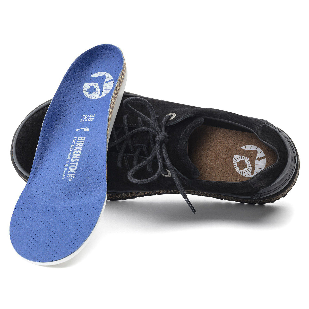Honnef Low Suede Leather in Color Black | Birkenstock
