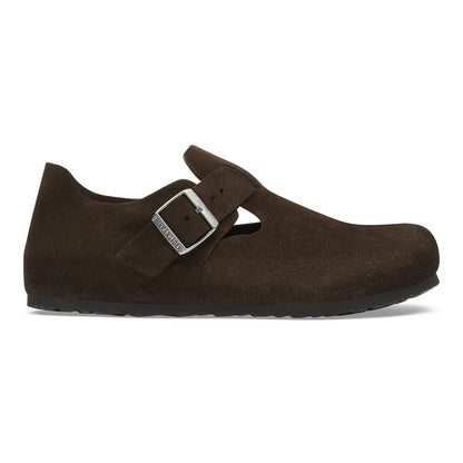 London Suede Leather in Color Mocha | Birkenstock