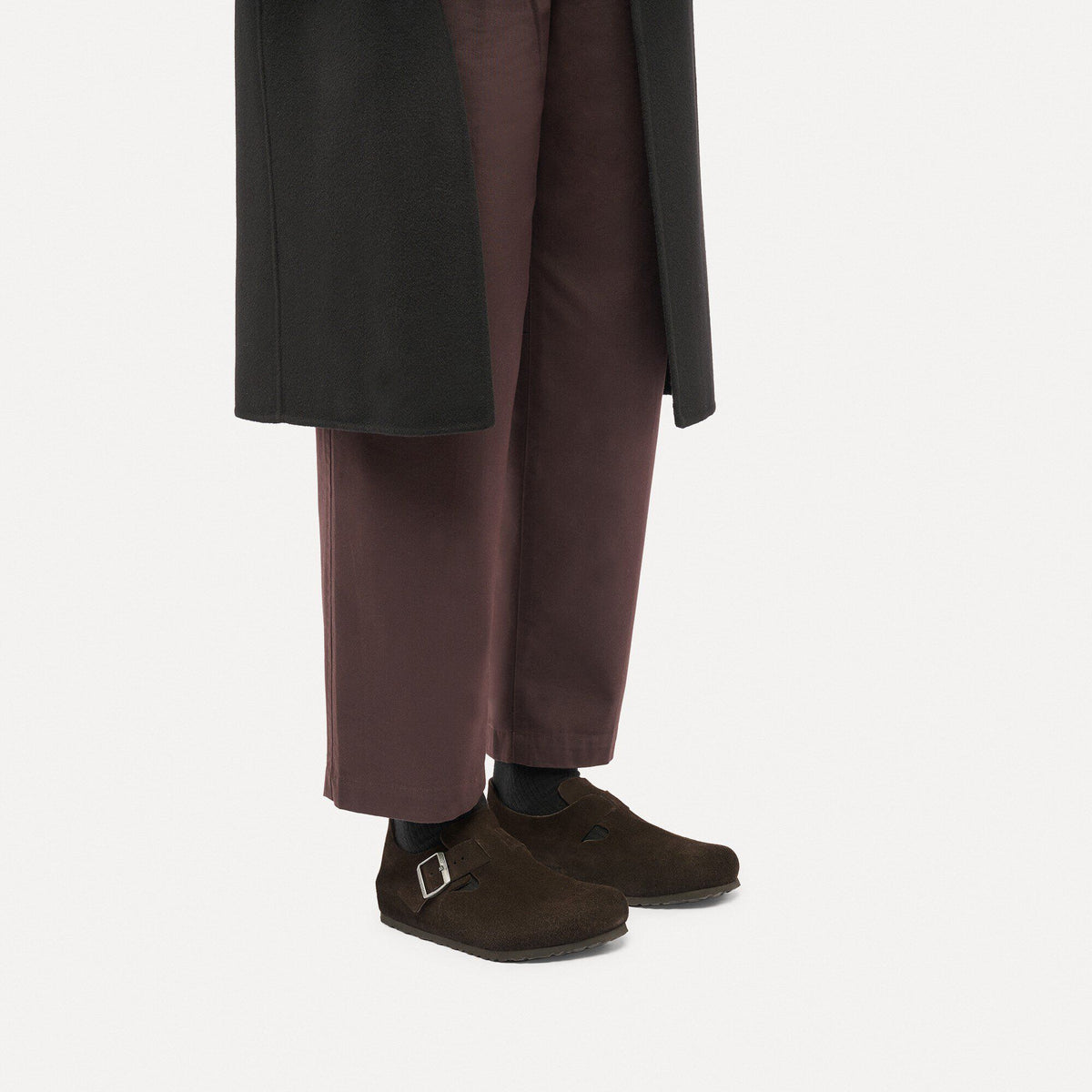 London Suede Leather in Color Mocha | Birkenstock