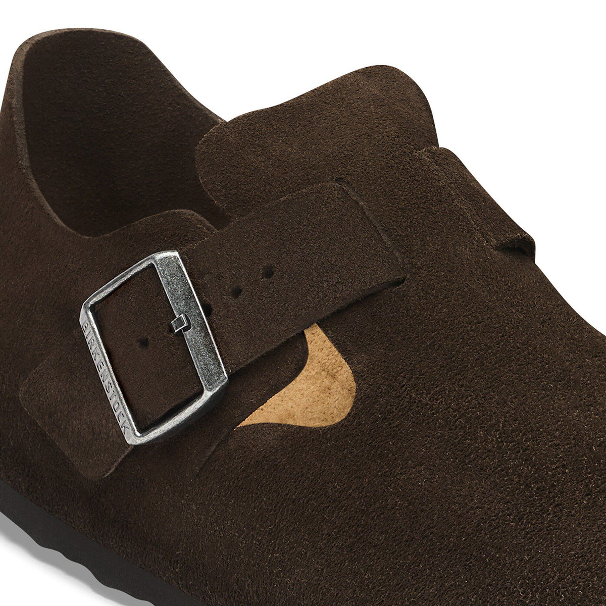London Suede Leather in Color Mocha | Birkenstock