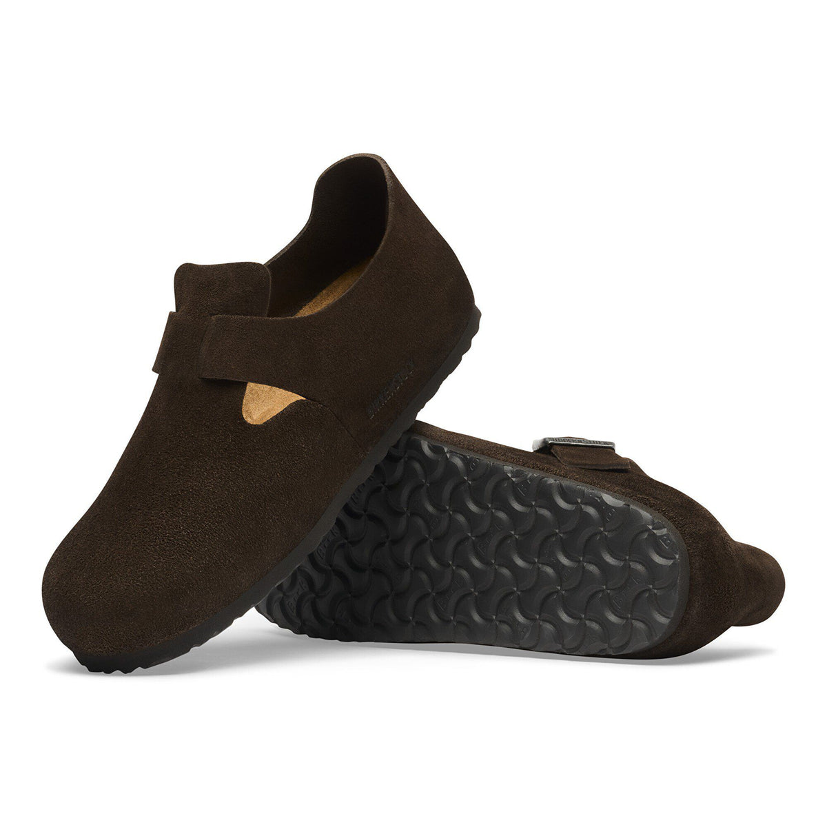 London Suede Leather in Color Mocha | Birkenstock