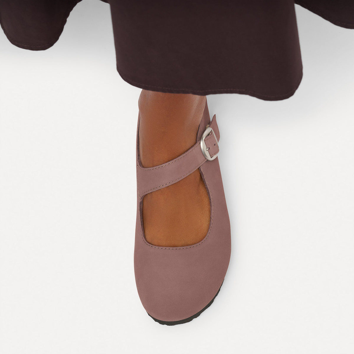 Tracy Nubuck Leather in Color Pepper | Birkenstock
