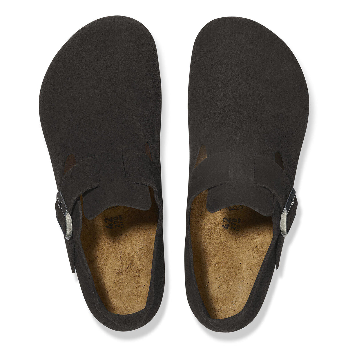 London Suede Leather in Color Black | Birkenstock