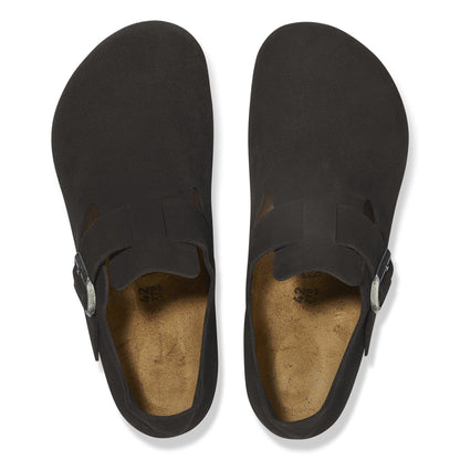 London Suede Leather in Color Black | Birkenstock