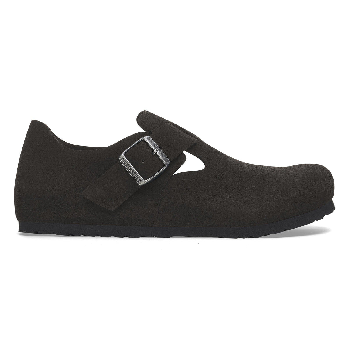 London Suede Leather in Color Black | Birkenstock