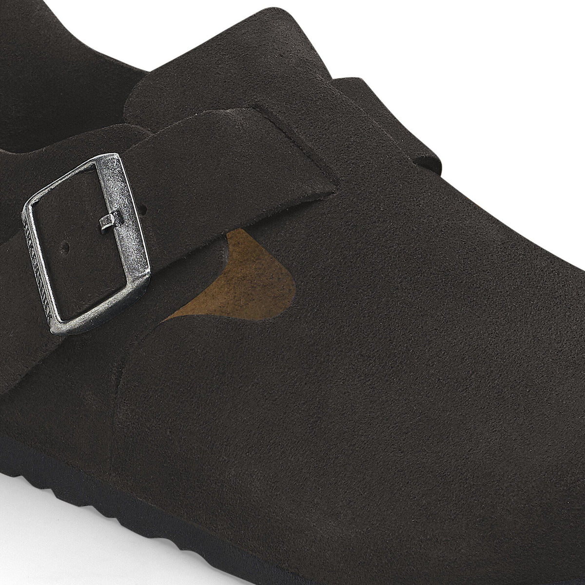 London Suede Leather in Color Black | Birkenstock