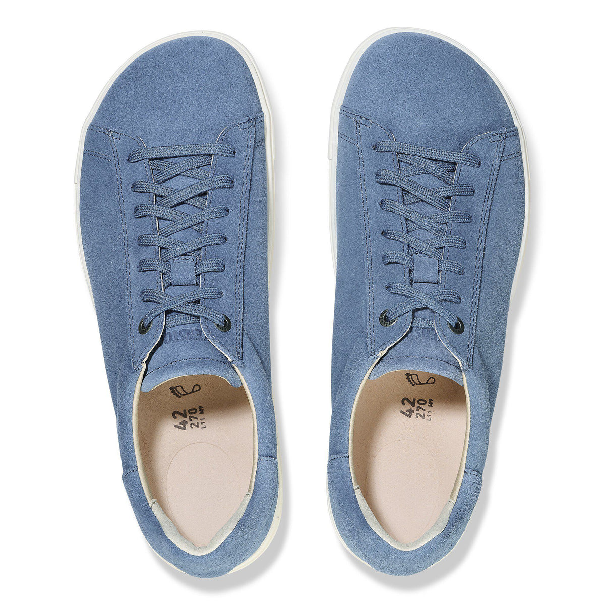 Bend Low Suede Leather in Color Elemental Blue | Birkenstock