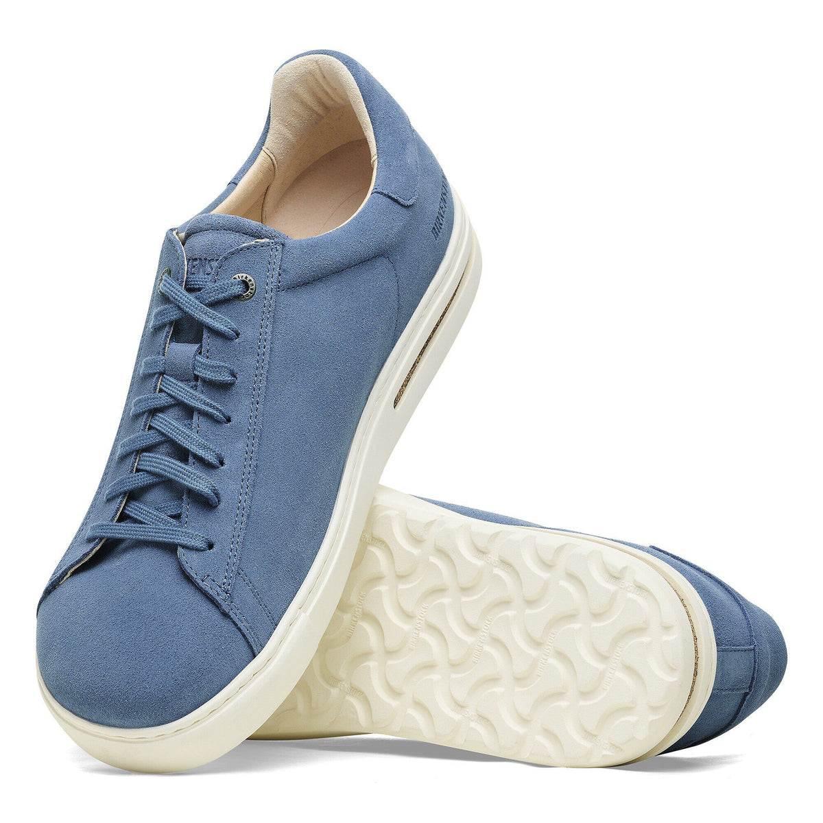 Bend Low Suede Leather in Color Elemental Blue | Birkenstock