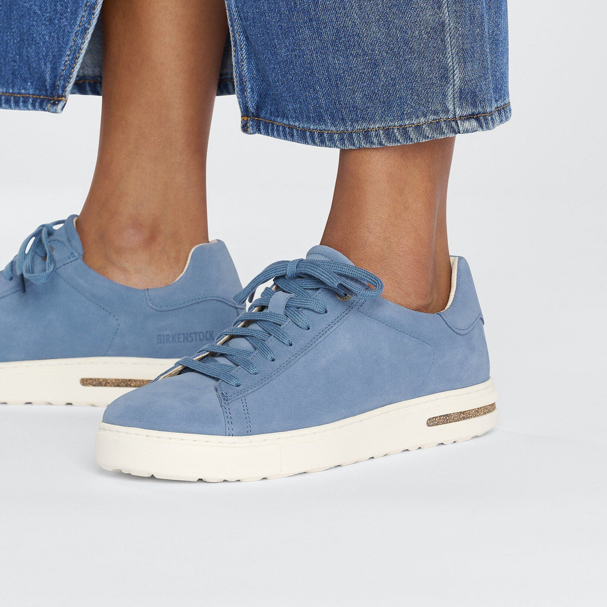 Bend Low Suede Leather in Color Elemental Blue | Birkenstock