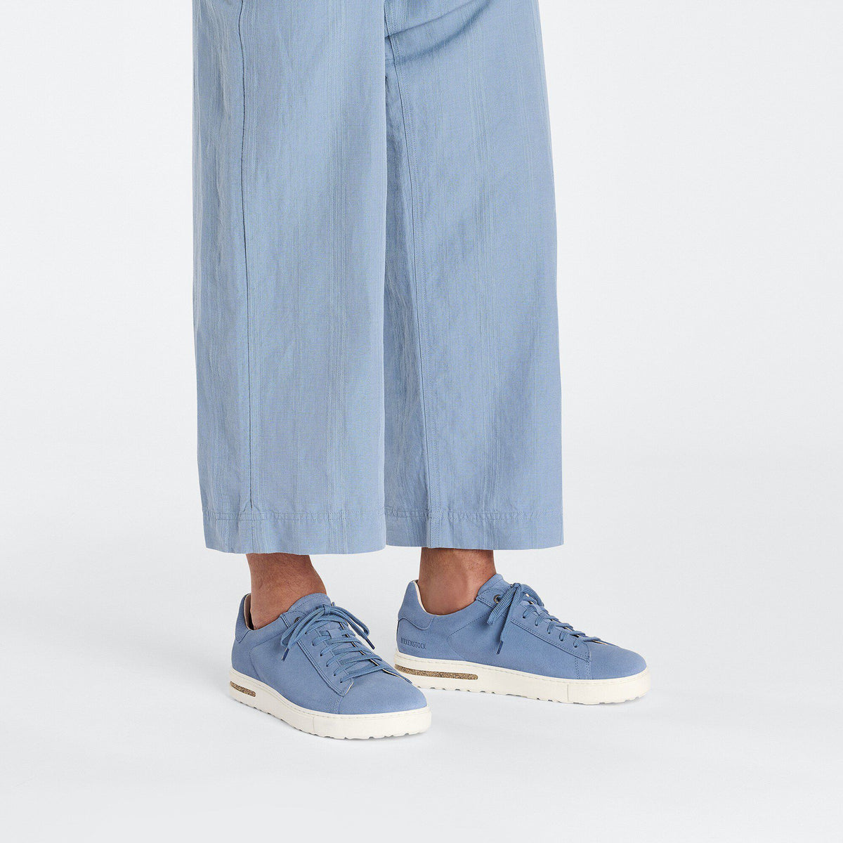 Bend Low Suede Leather in Color Elemental Blue | Birkenstock