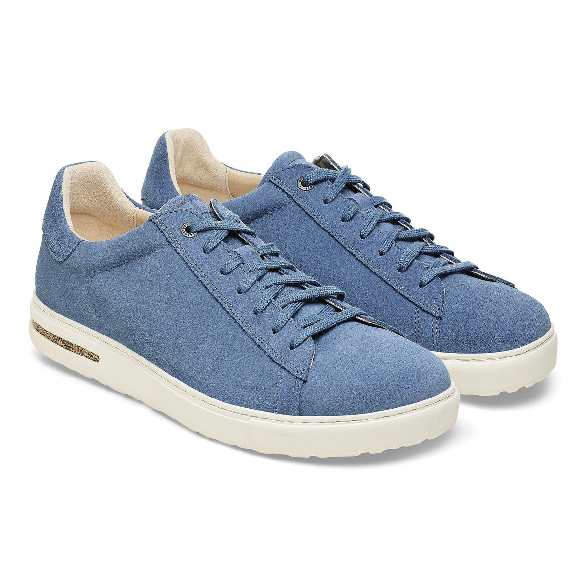 Bend Low Suede Leather in Color Elemental Blue | Birkenstock