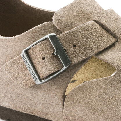 London Suede Leather in Color Taupe | Birkenstock