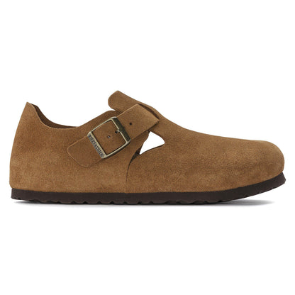 London Suede Leather in Color Mink | Birkenstock